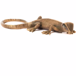 Le lézard de couleur bronze de chez Amadeus est une magnifique décoration en polyrésine de haute qualité, mesurant 46,5 cm de ...