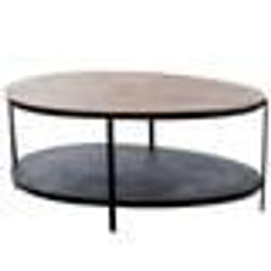 Table basse Goutte 2 niveaux en métal - Amadeus