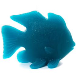 Bougie poisson bleu (lot de 4) - Amadeus