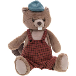 Amadeus - Peluche Victor le castor - Décoré