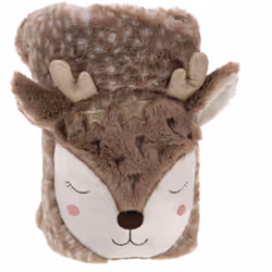 Découvrez le merveilleux plaid biche pour enfant de chez Amadeus, conçu avec amour pour offrir à votre petit(e) un confort do ...