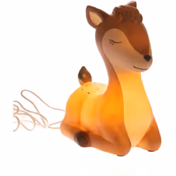 La veilleuse Biche arbore un design tout à fait charmant en forme de biche, qui captivera l'imagination des enfants. Son appa ...