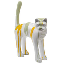 Chat Trash jaune et vert 104 cm - Amadeus