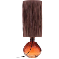 Amadeus - Lampe en verre rouge 45 cm