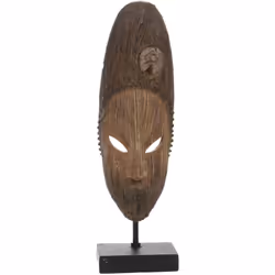 La teinte marron, choisie pour sa chaleur et son caractère naturel, confère à ce masque une esthétique authentique et terreus ...