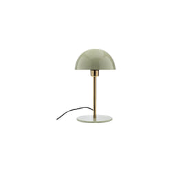 Amadeus - Lampe de table 20x20x36 cm en métal vert amande et doré