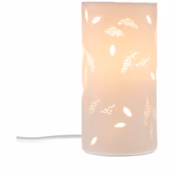 Plongez dans une symphonie de nature et d'élégance avec la lampe tube feuilles en porcelaine. Inspirée par la beauté organiqu ...
