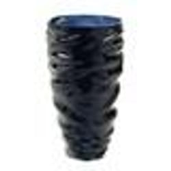 Vase cobi 25 cm noir - Amadeus