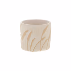 Apportez une touche naturelle et élégante à votre intérieur avec le cache-pot Blé de chez Amadeus. Conçu en ciment et arboran ...