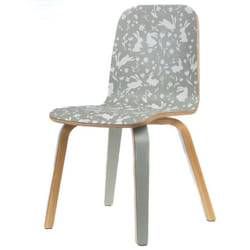 Chaise enfant verte lapin (lot de 2) - Amadeus