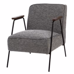 Fauteuil Huggy chiné - Amadeus