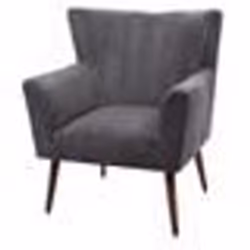 Fauteuil Olaf gris - Amadeus