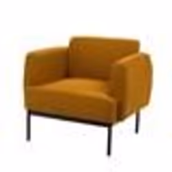 Fauteuil Sanna jaune - Amadeus