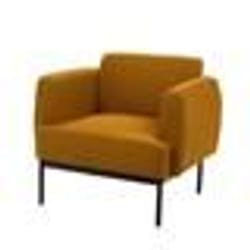 Fauteuil Sanna jaune - Amadeus