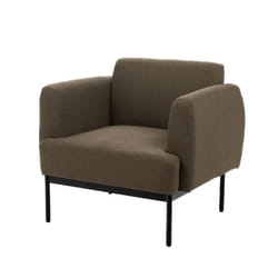 Fauteuil Sanna kaki - Amadeus