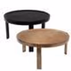 Set de 2 tables basses métal duo - Amadeus