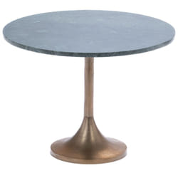 Amadeus - Bout de canapé Marbre vert 55 cm