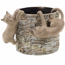 Plongez dans l'univers ludique et adorable de nos deux adorables chats rigolos à suspendre, une touche de fantaisie pour égay ...