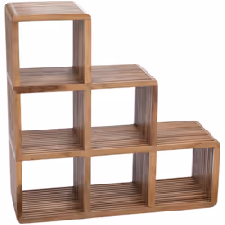 Armoire ouverte Calopsite naturel - Amadeus