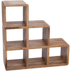Armoire ouverte Calopsite naturel - Amadeus