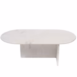 Plongez dans le luxe contemporain avec notre table basse Ombeline en marbre blanc, une pièce maîtresse qui apportera une élég ...