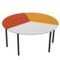 Table basse trois couleurs - Amadeus