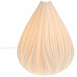 Découvrez la lampe Flore d'Amadeus, une pièce d'élégance en porcelaine blanche de 25 cm de hauteur. Son design raffiné et épu ...