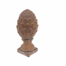 Découvrez la splendide pomme de pin terracotta de 19,5 cm en ciment, une création remarquable signée Amadeus. Cette pièce all ...