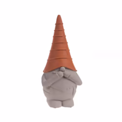 Apportez une touche d'originalité à votre décoration avec le gnome Sages moyen modèle. En ciment, il arbore un design ludique ...