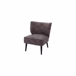 Ce fauteuil à motifs en tissu chiné NANA est compatible avec différents thèmes décoratifs. Il constitue un siège confortable  ...