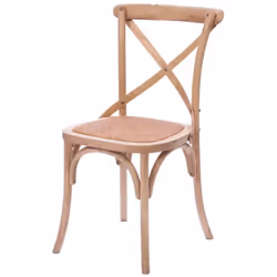 Ajoutez une touche de sophistication et de confort à votre intérieur avec notre Chaise Croisillon en bois, une pièce maîtress ...
