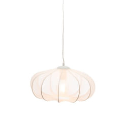 Suspension Betty blanc 38 cm - Amadeus