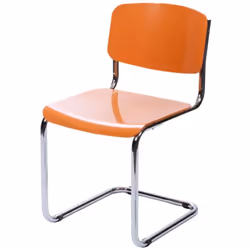 Ajoutez une touche de vitalité et de modernité à votre intérieur avec la Chaise Irina Orange. Fabriquée en métal robuste, cet ...