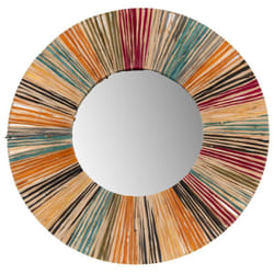 Miroir Multicolor rond - Amadeus
