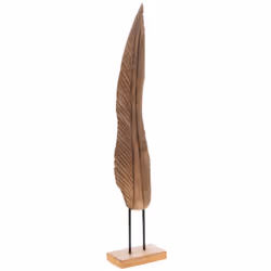 Explorez l'élégance naturelle avec la Décoration feuille en bois d'Amadeus. Avec des dimensions de 10 cm de longueur, 10 cm d ...