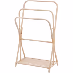 Ce porte-serviettes en rotin naturel est un article dédié pour la salle de bain. Affichant des dimensions optimisées, ce modè ...