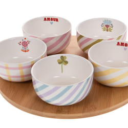 Amadeus - Coffret Plateau Et Ses 5 Bols Candy