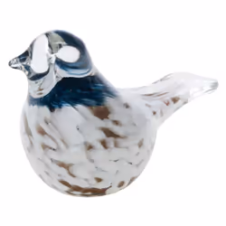L'Oiseau Joel Sulfure Blanc et Bleu est une pièce artistique délicate et élégante, alliant des nuances de blanc et de bleu po ...