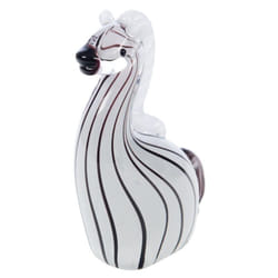 Zèbre Amandine sulfure H16 cm - Amadeus