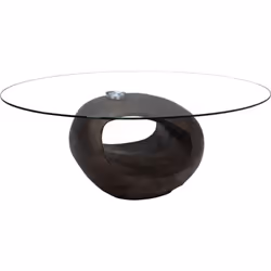 Découvrez la Table Basse Rocher Wenge, une pièce design qui allie élégance et originalité. Son pied sculptural en magnesium o ...