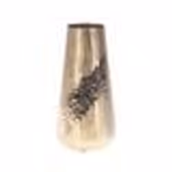 Vase Elise rond or 30 cm - Amadeus