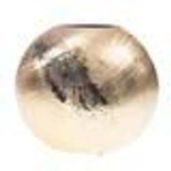 Vase Elise rond or 33 cm - Amadeus