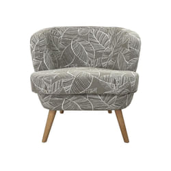 Fauteuil Dagmard feuille - Amadeus