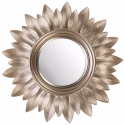 Apportez une touche d'élégance solaire à votre intérieur avec le miroir convexe Sole de chez Amadeus. Avec son diamètre de 21 ...