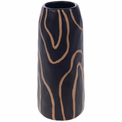 Le vase Gaby grand modèle, en céramique noire mat, est une pièce élégante et moderne qui apportera une touche sophistiquée à  ...