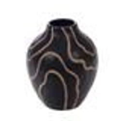 Vase Gaby petit modèle noir - Amadeus