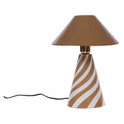 La lampe Cléo caramel, avec son design élégant et moderne en métal, elle apportera une touche chaleureuse à votre intérieur. ...