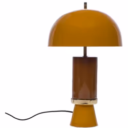 Apportez une touche d'élégance rétro à votre intérieur avec cette lampe vintage au design unique. Son socle conique aux pieds ...