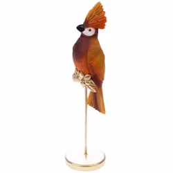 Apportez une touche d'élégance à votre décoration avec cet Oiseau Huppe Orange en résine. Majestueux, il se distingue par sa  ...