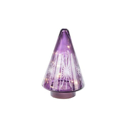 Sapin de Noël Led violet 15 cm - Amadeus
